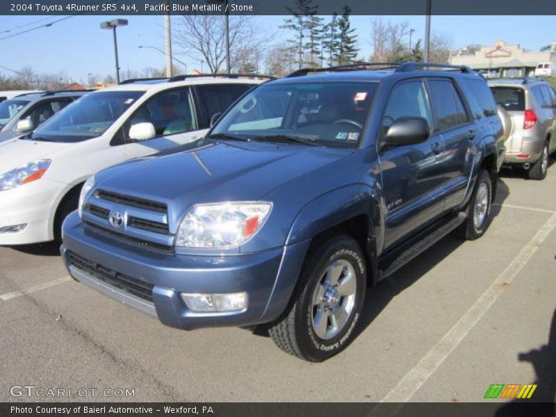 Pacific Blue Metallic / Stone 2004 Toyota 4Runner SR5 4x4
