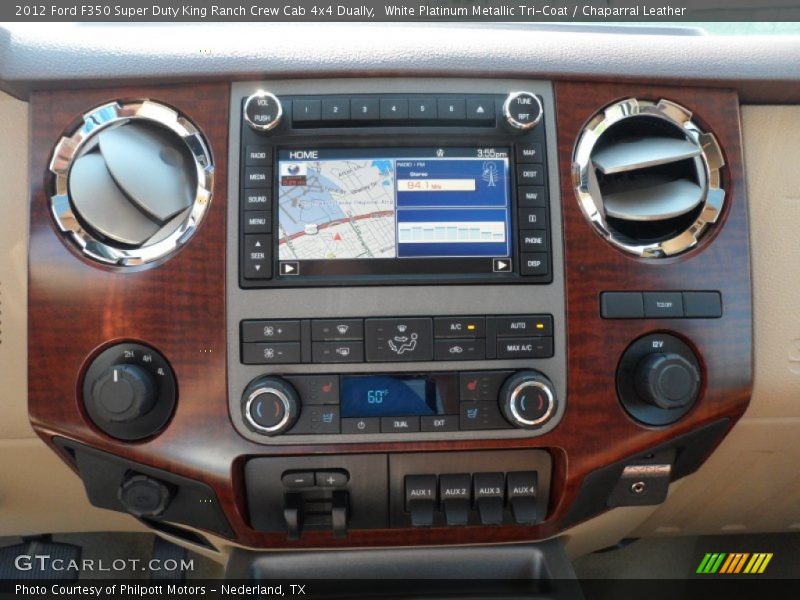 Controls of 2012 F350 Super Duty King Ranch Crew Cab 4x4 Dually