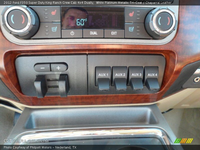 Controls of 2012 F350 Super Duty King Ranch Crew Cab 4x4 Dually