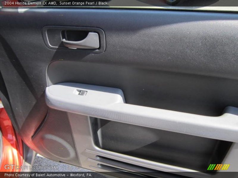 Sunset Orange Pearl / Black 2004 Honda Element EX AWD