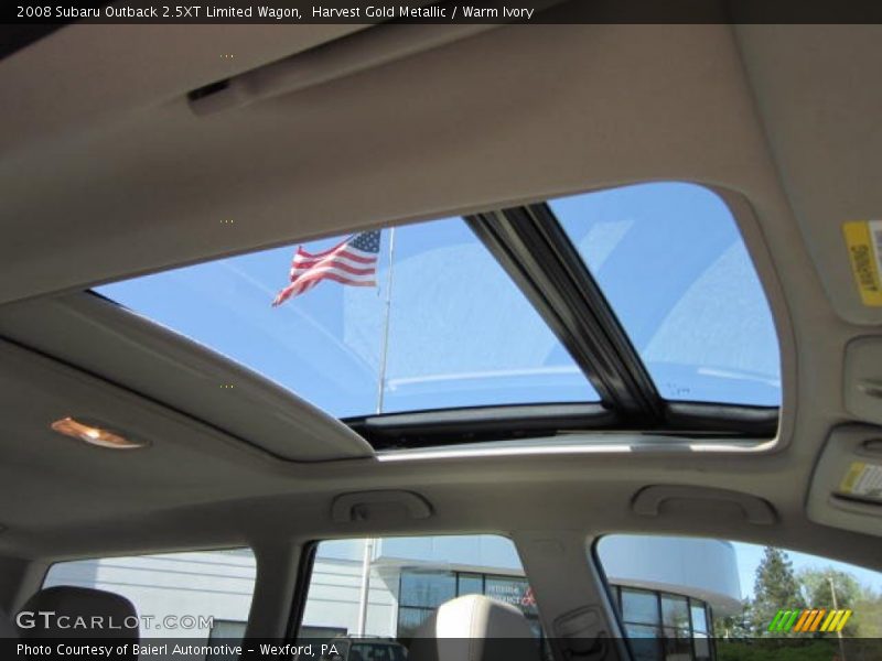 Harvest Gold Metallic / Warm Ivory 2008 Subaru Outback 2.5XT Limited Wagon