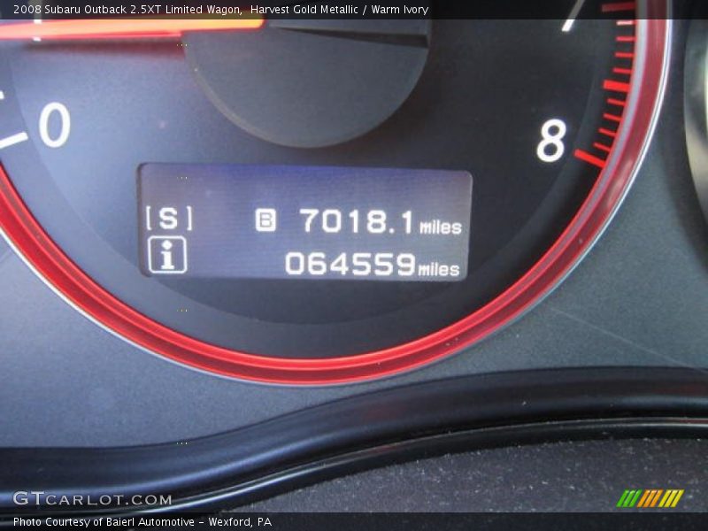 Harvest Gold Metallic / Warm Ivory 2008 Subaru Outback 2.5XT Limited Wagon
