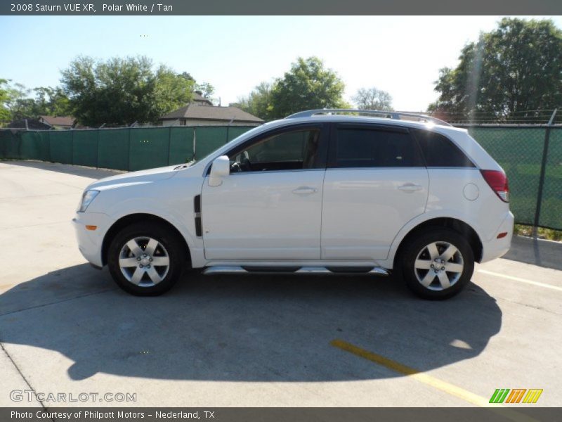 Polar White / Tan 2008 Saturn VUE XR