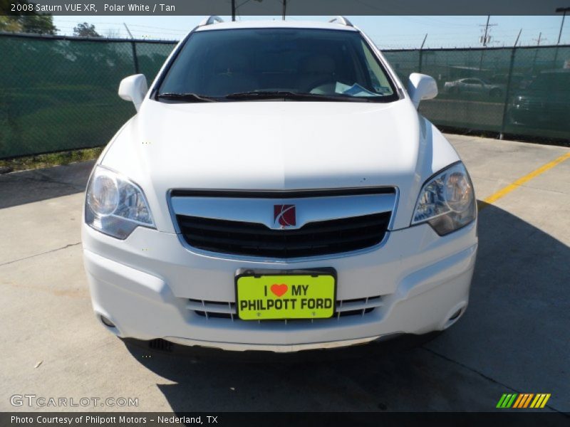 Polar White / Tan 2008 Saturn VUE XR