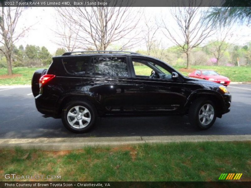 Black / Sand Beige 2012 Toyota RAV4 V6 Limited 4WD