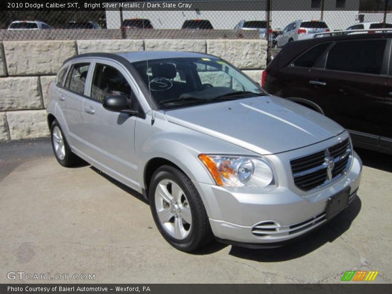 Bright Silver Metallic / Dark Slate Gray 2010 Dodge Caliber SXT