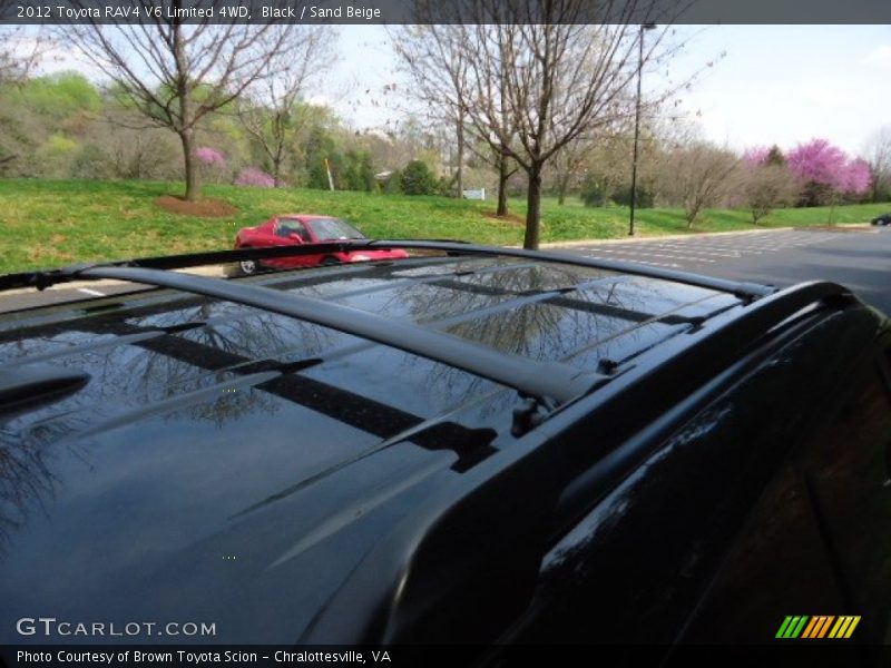 Black / Sand Beige 2012 Toyota RAV4 V6 Limited 4WD