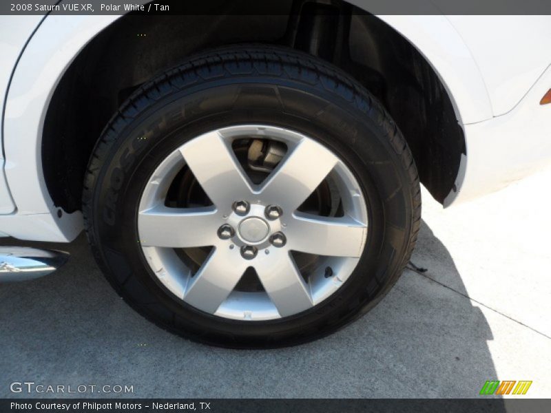 Polar White / Tan 2008 Saturn VUE XR