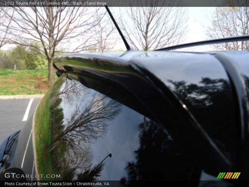 Black / Sand Beige 2012 Toyota RAV4 V6 Limited 4WD