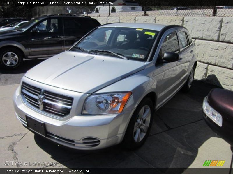 Bright Silver Metallic / Dark Slate Gray 2010 Dodge Caliber SXT