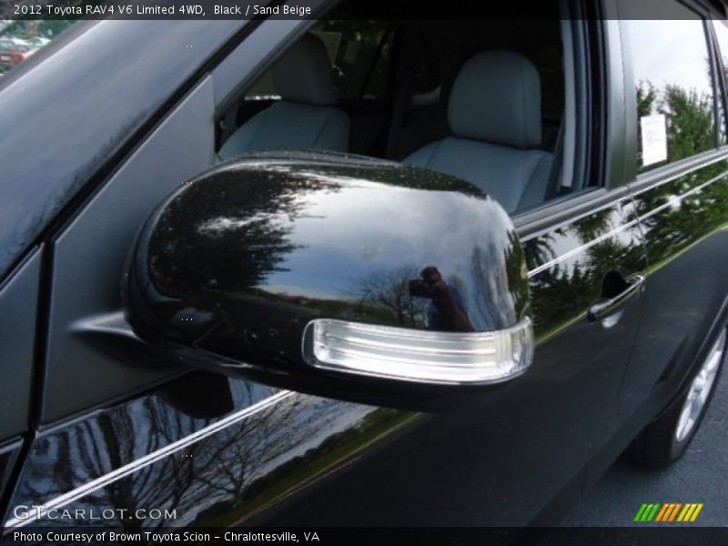 Black / Sand Beige 2012 Toyota RAV4 V6 Limited 4WD