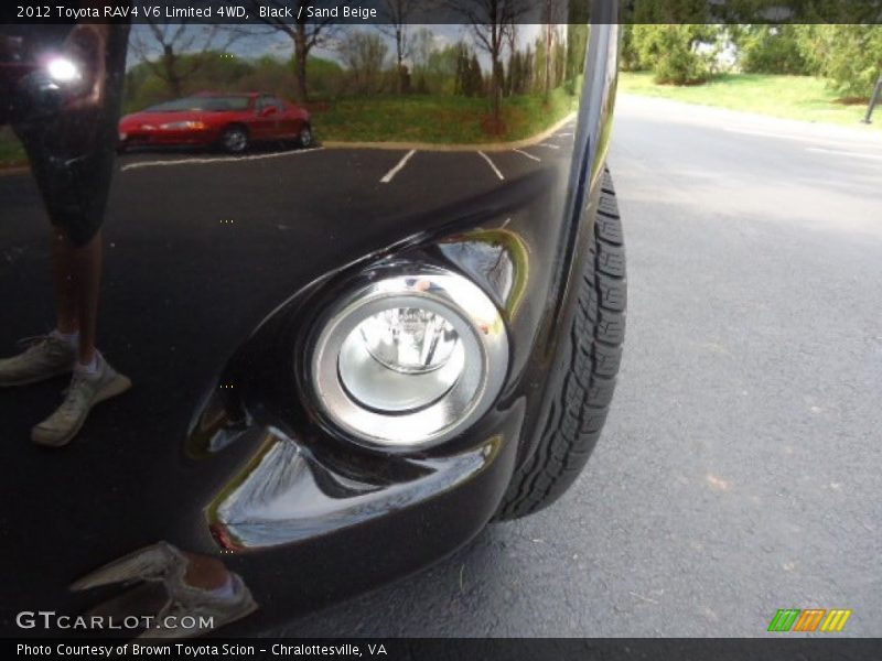 Black / Sand Beige 2012 Toyota RAV4 V6 Limited 4WD