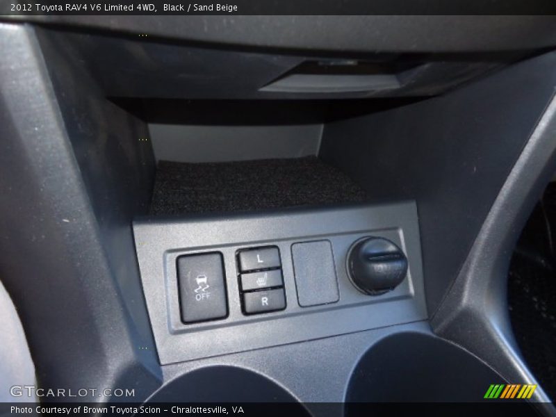 Black / Sand Beige 2012 Toyota RAV4 V6 Limited 4WD