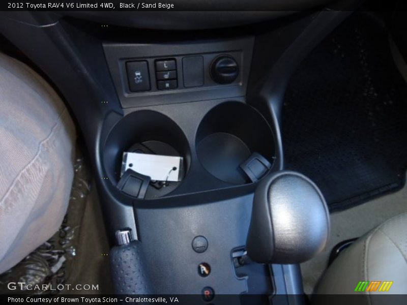 Black / Sand Beige 2012 Toyota RAV4 V6 Limited 4WD