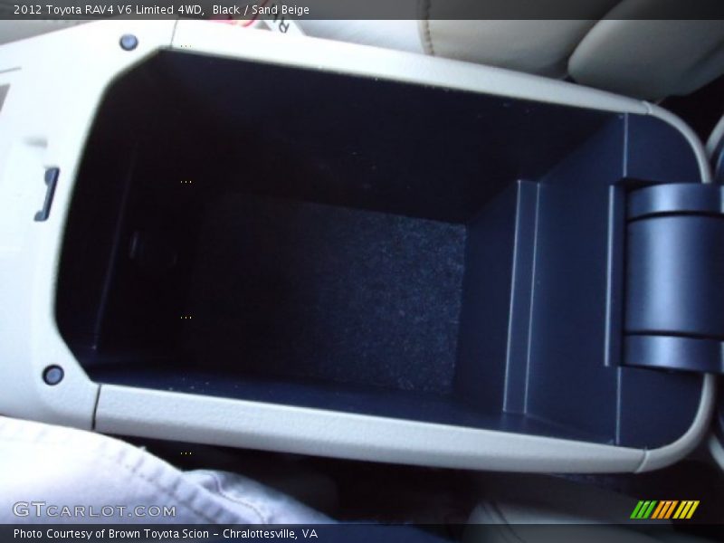 Black / Sand Beige 2012 Toyota RAV4 V6 Limited 4WD
