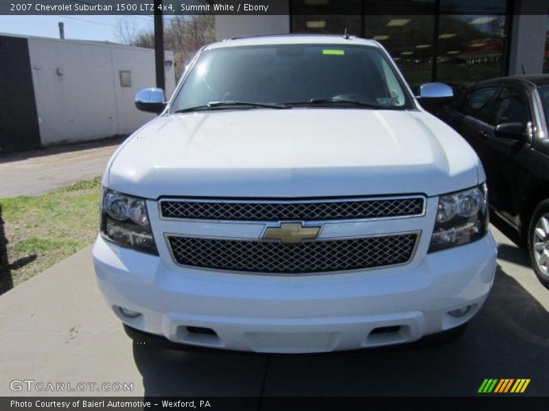 Summit White / Ebony 2007 Chevrolet Suburban 1500 LTZ 4x4