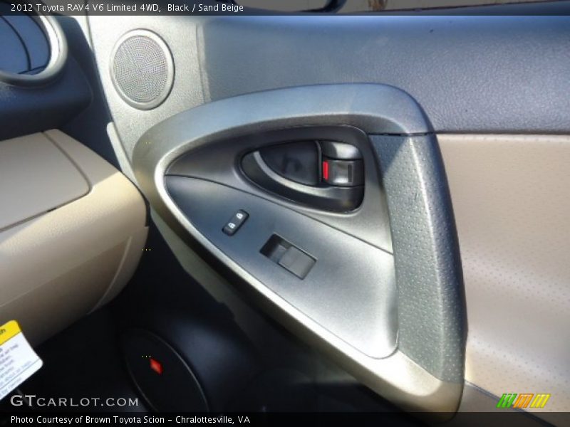 Black / Sand Beige 2012 Toyota RAV4 V6 Limited 4WD