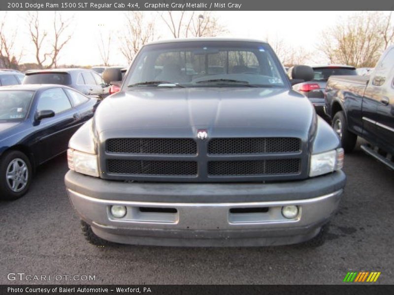 Graphite Gray Metallic / Mist Gray 2001 Dodge Ram 1500 SLT Regular Cab 4x4