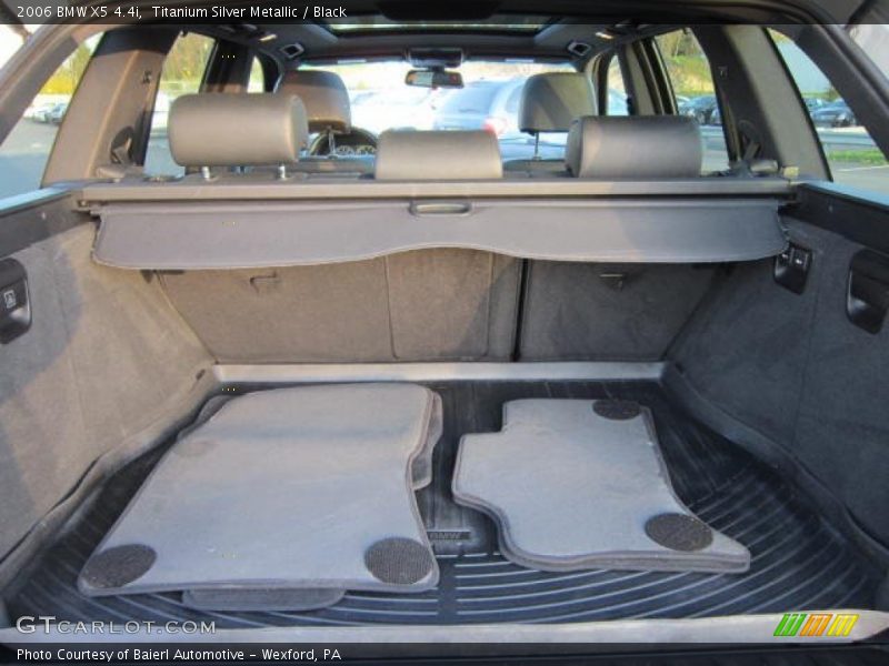 Titanium Silver Metallic / Black 2006 BMW X5 4.4i