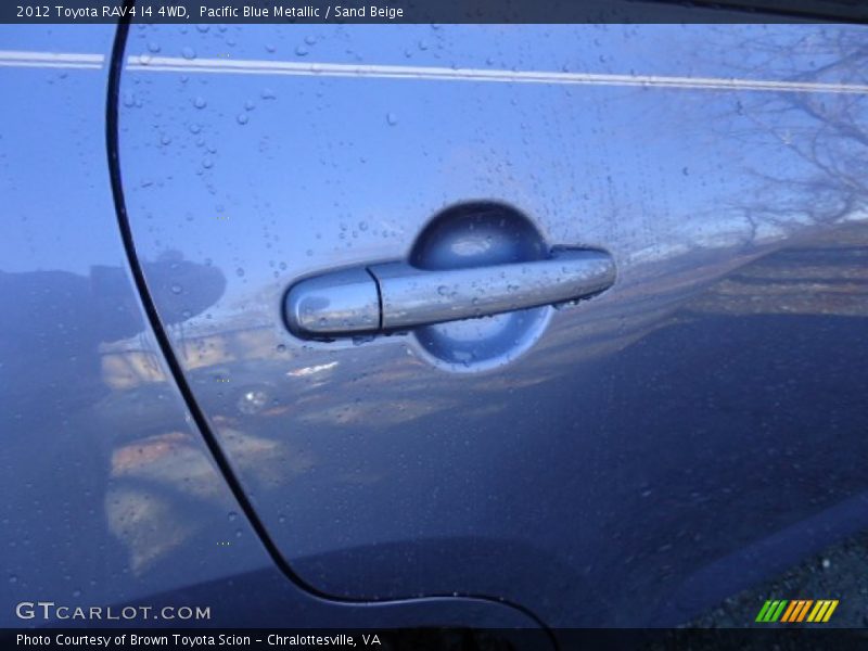 Pacific Blue Metallic / Sand Beige 2012 Toyota RAV4 I4 4WD