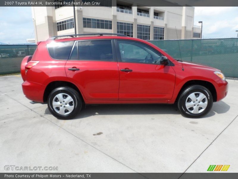 Barcelona Red Pearl / Ash Gray 2007 Toyota RAV4 I4