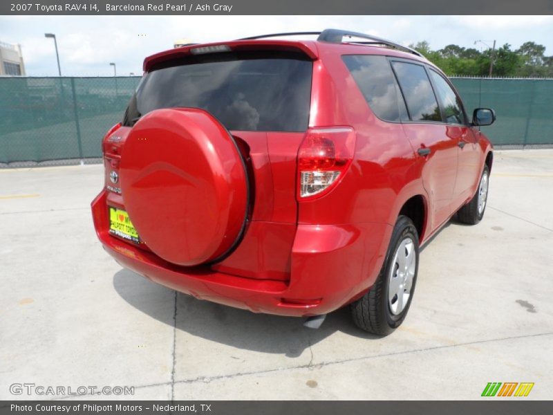 Barcelona Red Pearl / Ash Gray 2007 Toyota RAV4 I4