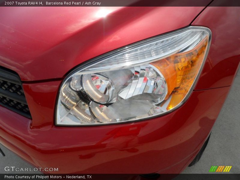Barcelona Red Pearl / Ash Gray 2007 Toyota RAV4 I4