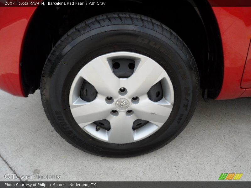 Barcelona Red Pearl / Ash Gray 2007 Toyota RAV4 I4