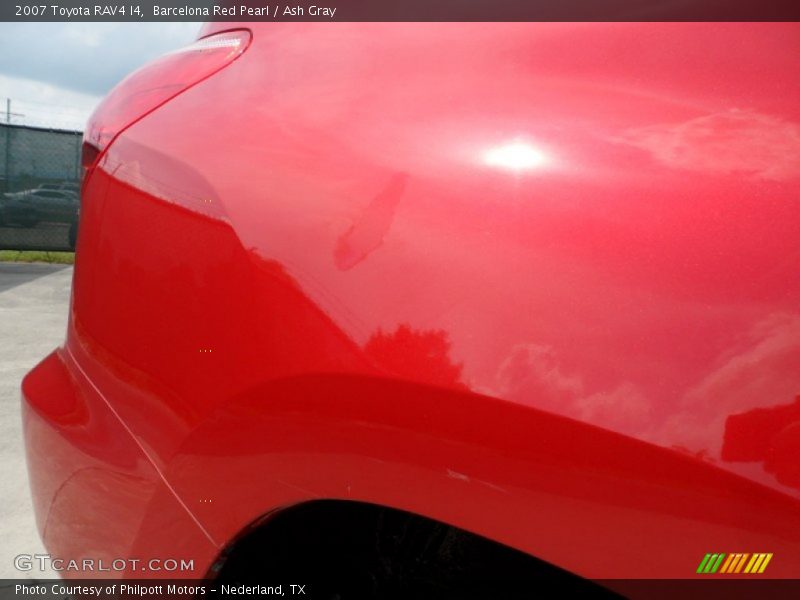 Barcelona Red Pearl / Ash Gray 2007 Toyota RAV4 I4