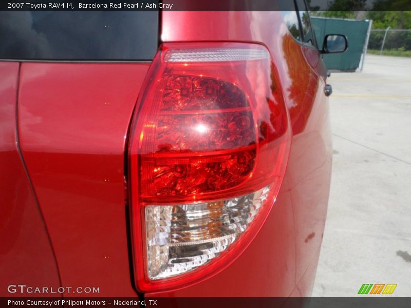 Barcelona Red Pearl / Ash Gray 2007 Toyota RAV4 I4