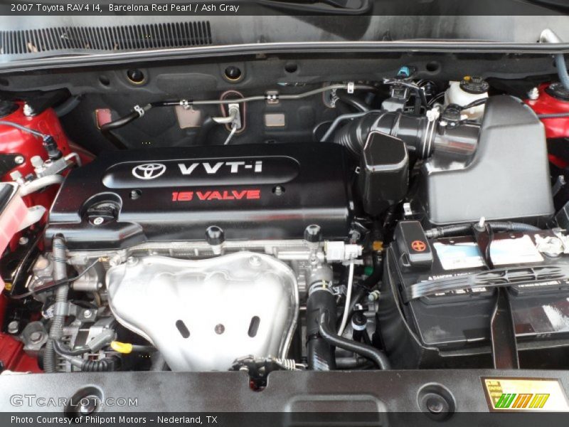 Barcelona Red Pearl / Ash Gray 2007 Toyota RAV4 I4