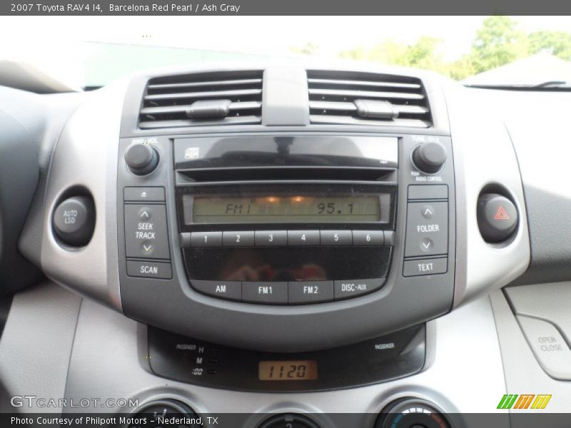 Barcelona Red Pearl / Ash Gray 2007 Toyota RAV4 I4
