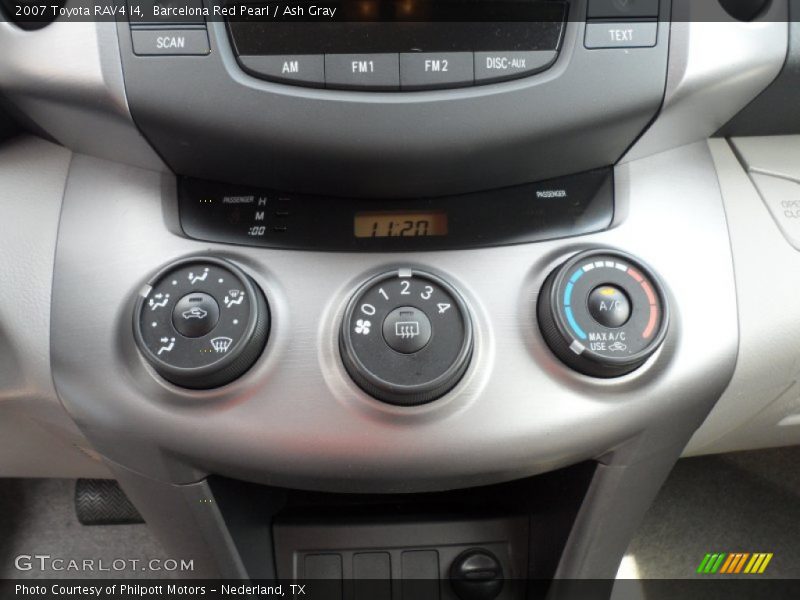 Barcelona Red Pearl / Ash Gray 2007 Toyota RAV4 I4