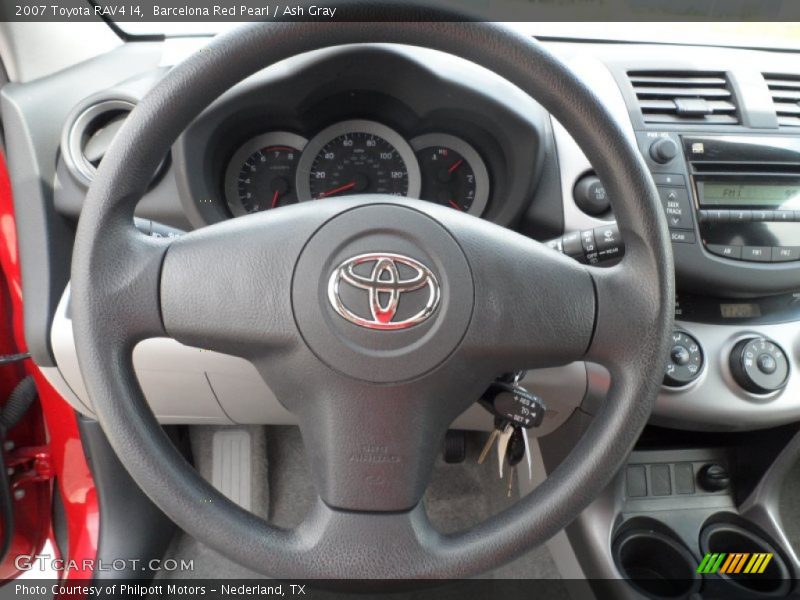 Barcelona Red Pearl / Ash Gray 2007 Toyota RAV4 I4