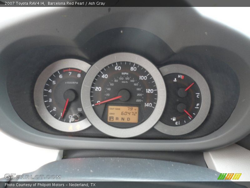 Barcelona Red Pearl / Ash Gray 2007 Toyota RAV4 I4
