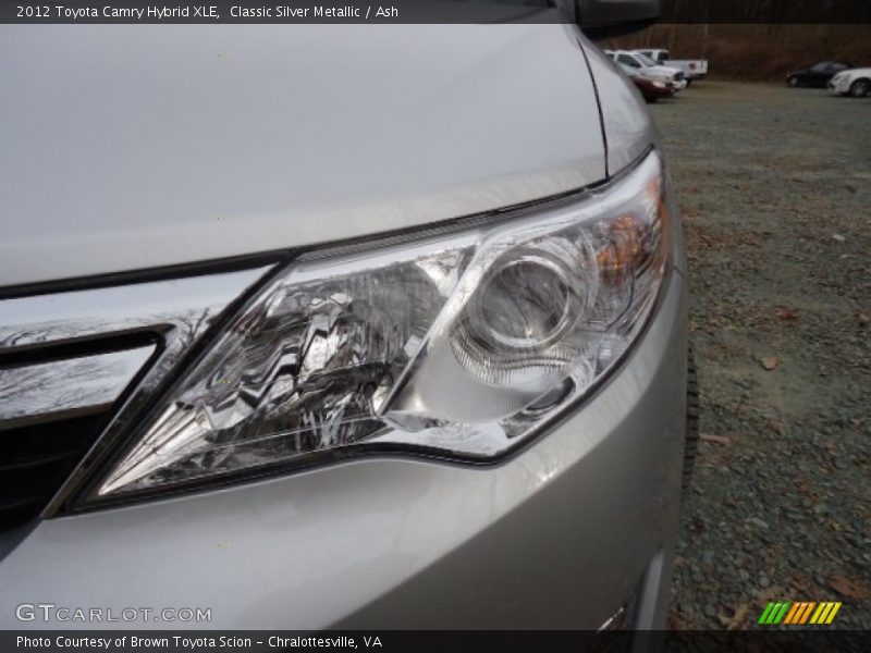 Classic Silver Metallic / Ash 2012 Toyota Camry Hybrid XLE
