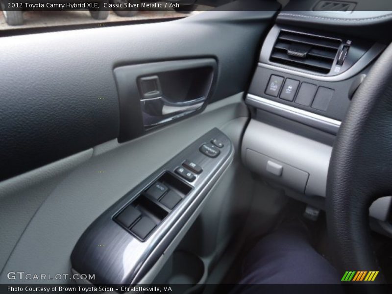Classic Silver Metallic / Ash 2012 Toyota Camry Hybrid XLE