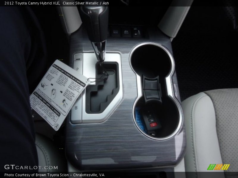 Classic Silver Metallic / Ash 2012 Toyota Camry Hybrid XLE