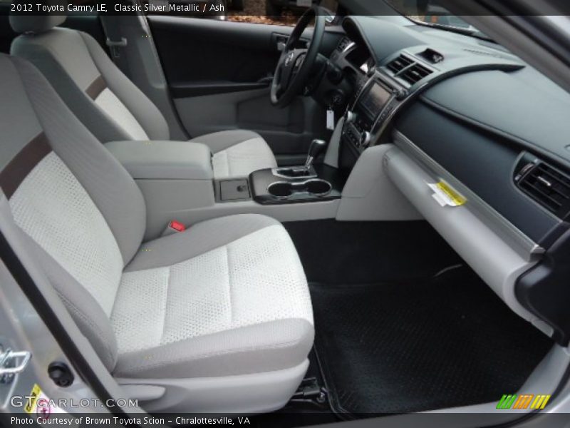 Classic Silver Metallic / Ash 2012 Toyota Camry LE