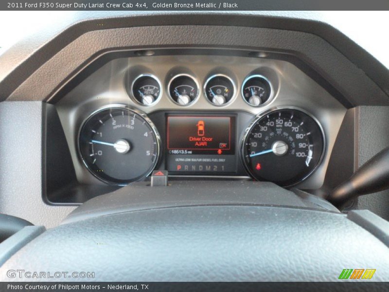  2011 F350 Super Duty Lariat Crew Cab 4x4 Lariat Crew Cab 4x4 Gauges