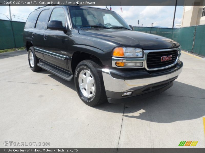 Carbon Metallic / Pewter/Dark Pewter 2005 GMC Yukon SLT
