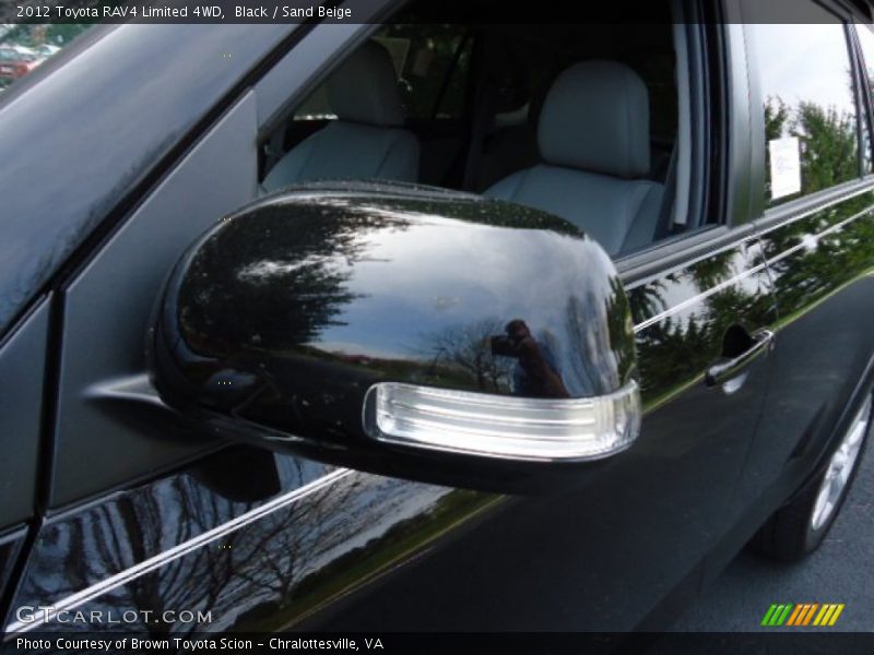 Black / Sand Beige 2012 Toyota RAV4 Limited 4WD