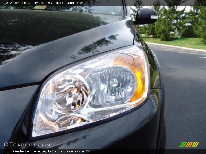 Black / Sand Beige 2012 Toyota RAV4 Limited 4WD