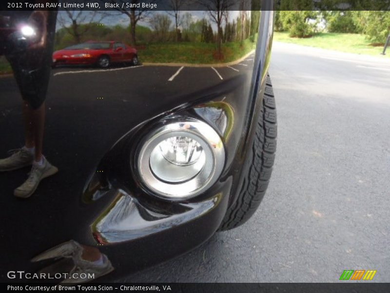 Black / Sand Beige 2012 Toyota RAV4 Limited 4WD