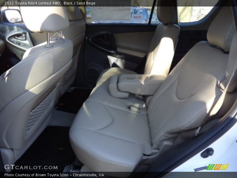 Black / Sand Beige 2012 Toyota RAV4 Limited 4WD