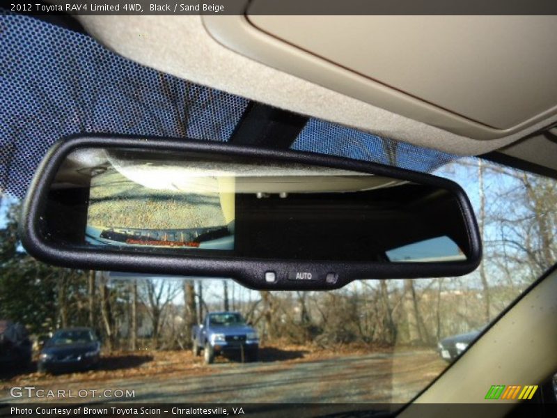 Black / Sand Beige 2012 Toyota RAV4 Limited 4WD