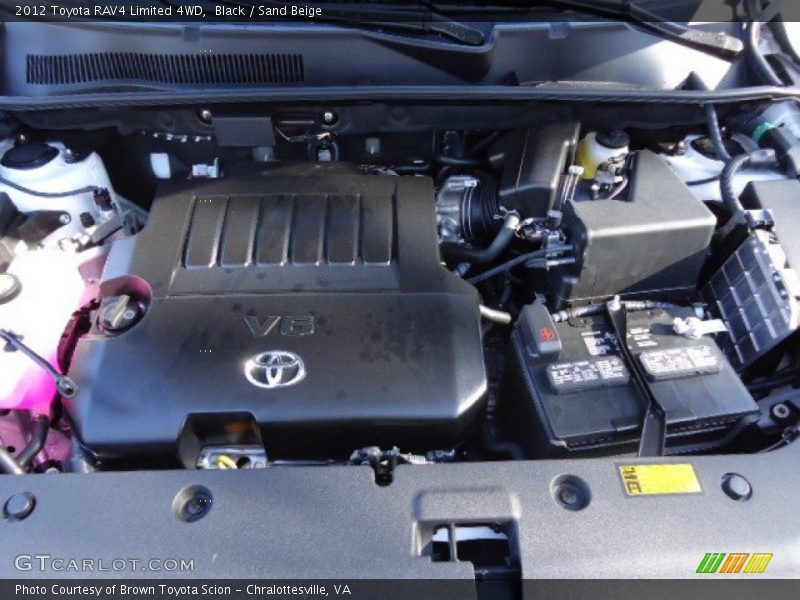 Black / Sand Beige 2012 Toyota RAV4 Limited 4WD