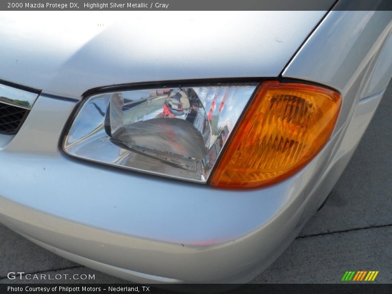 Highlight Silver Metallic / Gray 2000 Mazda Protege DX