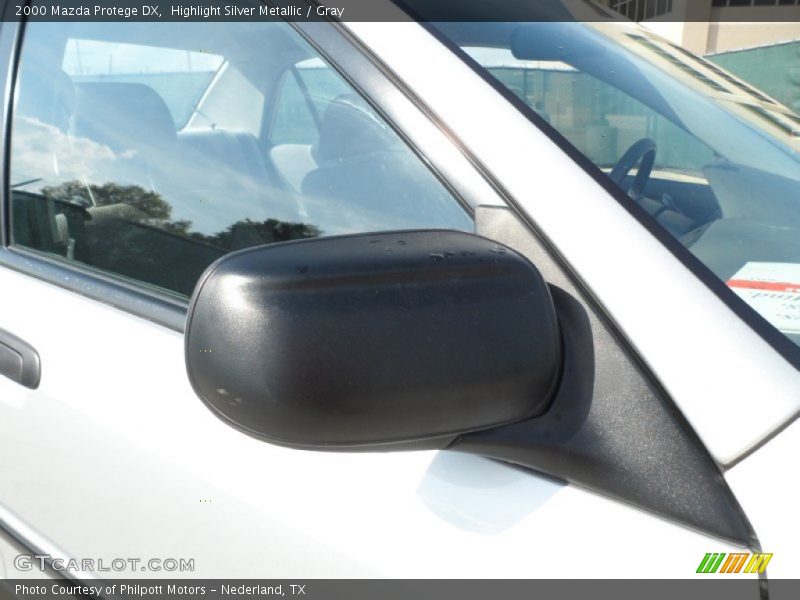 Highlight Silver Metallic / Gray 2000 Mazda Protege DX
