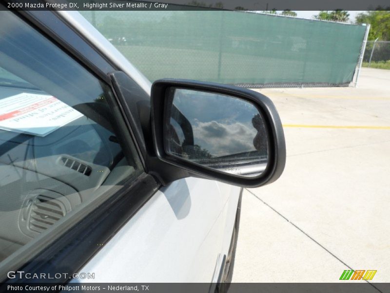Highlight Silver Metallic / Gray 2000 Mazda Protege DX